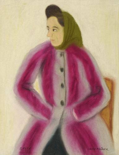 Tröger, Fritz -  -  - Sitzende Frau