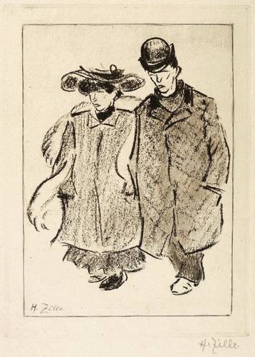 Zille, Heinrich -  -  - Spaziergänger II