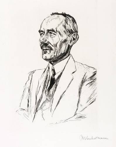 Liebermann, Max -  -  - Bildnis August Gaul