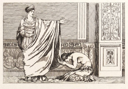 Klinger, Max - Amor und Psyche (Opus V) - Amor und Psyche (Opus V) - Psyche und Juno