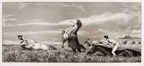 Klinger, Max - Intermezzi (Opus IV) - Intermezzi (Opus IV) - Verfolgter Centaur