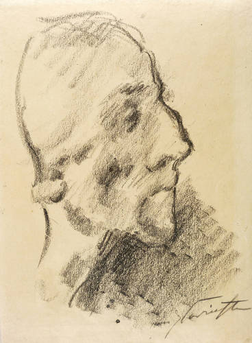 Corinth, Lovis -  -  - Friedrich der Große nach der Totenmaske