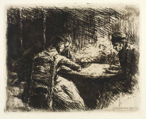 Liebermann, Max -  -  - Das Mittagessen (in Uhle bei Delden)