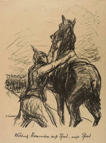 Liebermann, Max -  -  - Wohl auf Kameraden. Extrablatt