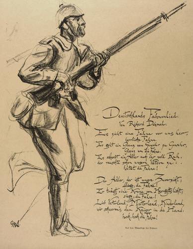 Liebermann, Max -  -  - Stürmender Infanterist