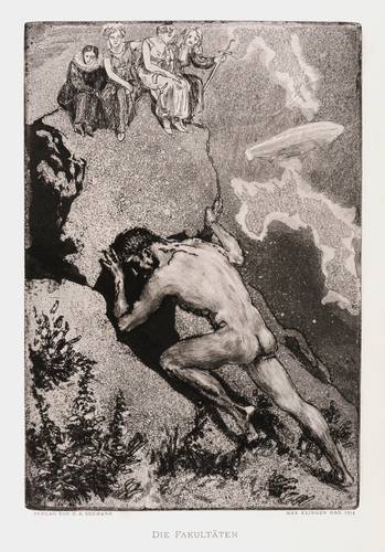 Klinger, Max -  -  - Sisyphus (Die Fakultäten)
