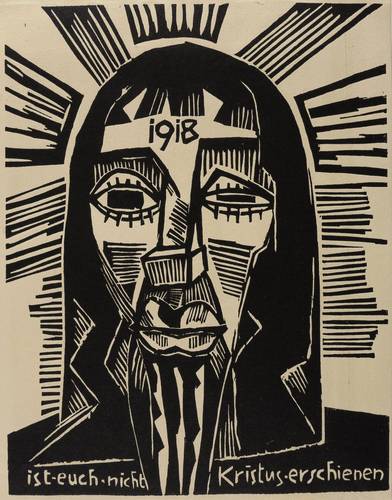 Schmidt-Rottluff, Karl -  -  - Christus (ist euch nicht Kristus erschienen)