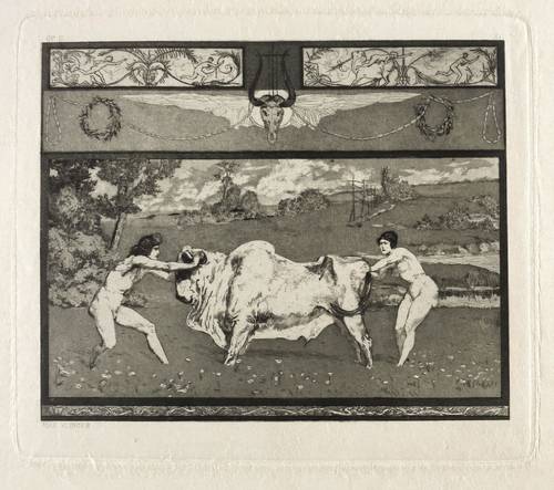 Klinger, Max - Rettungen Ovidischer Opfer (Opus II) - Rettungen Ovidischer Opfer (Opus II) - Apollo und Daphne II