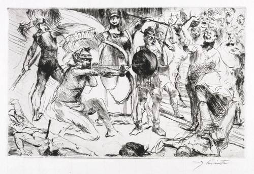 Corinth, Lovis - Antike Legenden - Antike Legenden - Odysseus und die Freier