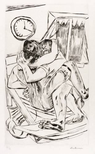 Beckmann, Max -  -  - Die Umarmung