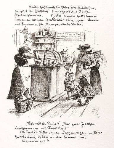 Zille, Heinrich -  -  - In der Kneipe