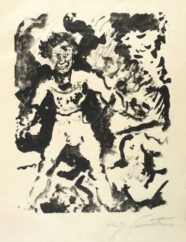 Corinth, Lovis - Martin Luther - Martin Luther - Luther geht ins Kloster