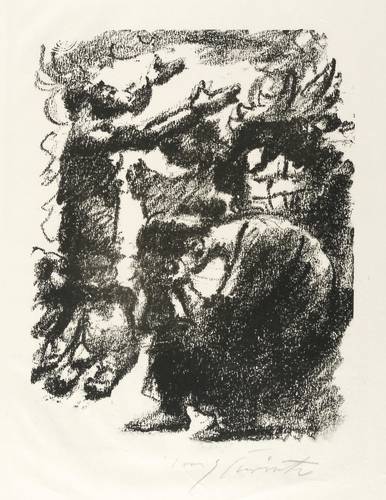 Corinth, Lovis - Saul und David - Saul und David - Das Opfer des Elkana