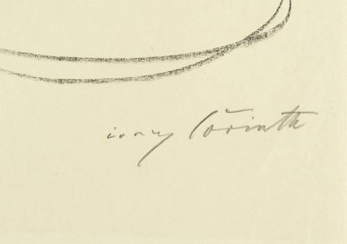 Corinth, Lovis - Götz von Berlichingen - Götz von Berlichingen - Dass mancher junger Gesell sagt...