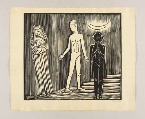 Marcks, Gerhard - Orpheus - Orpheus - Orpheus, Eurydike und Hermes