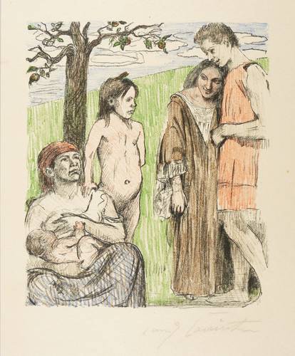 Corinth, Lovis - Das hohe Lied - Das hohe Lied - Mutterfreuden