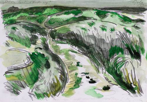 Giebe, Hubertus -  -  - Dünen bei Søndervig