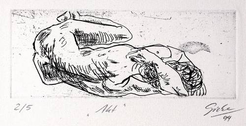 Giebe, Hubertus -  -  - Akt