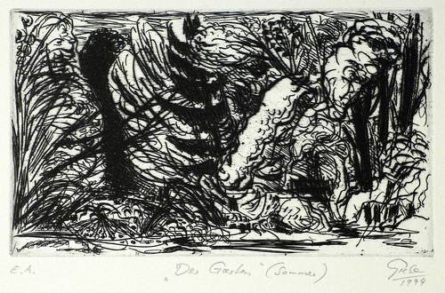 Giebe, Hubertus -  -  - Der Garten (Sommer)