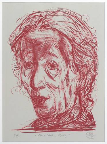 Giebe, Hubertus -  -  - Meine Mutter, 80jährig