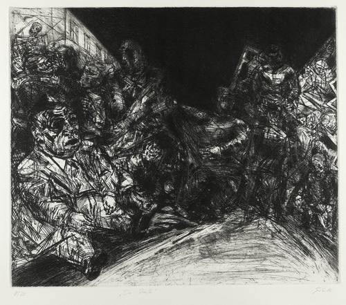 Giebe, Hubertus -  -  - Die Straße