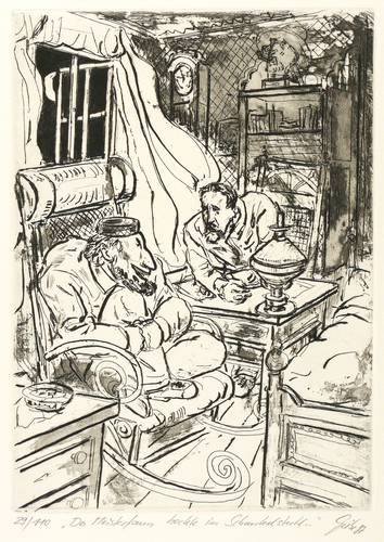 Giebe, Hubertus -  -  - Der Meisterfaun (zu Erwin Strittmatter)