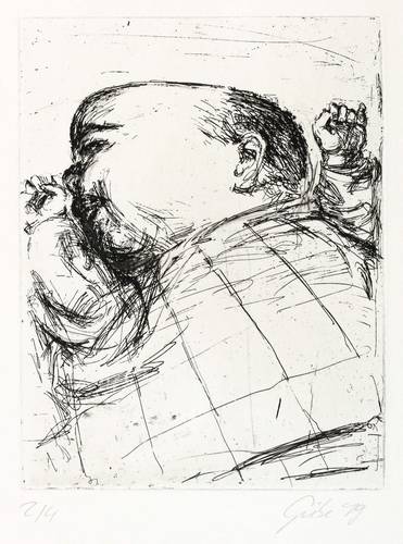 Giebe, Hubertus -  -  - Lächelnder Säugling