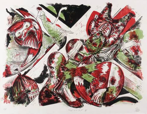 Giebe, Hubertus -  -  - Kopf und Fuß III