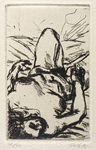 Giebe, Hubertus -  -  - Kleiner Akt