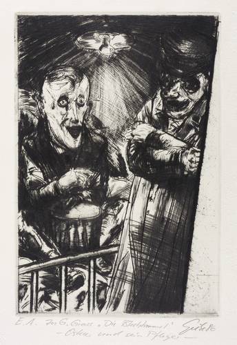 Giebe, Hubertus -  -  - Oskar und sein Pfleger (Günter Grass)