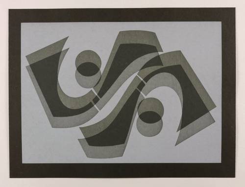 Glöckner, Hermann -  -  - Ohne Titel (Variation Handdruck 7)