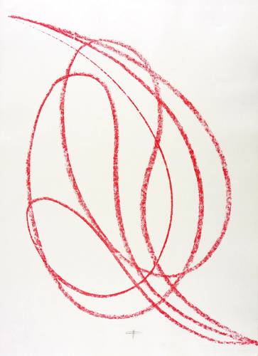 Glöckner, Hermann -  -  - Blattform VI (Skalendruck 4 - Rot)