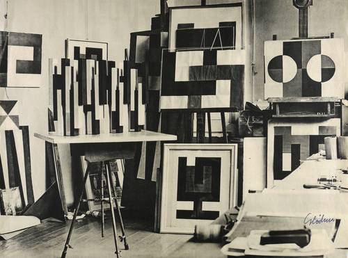 Glöckner, Hermann -  -  - Das Atelier des Künstlers