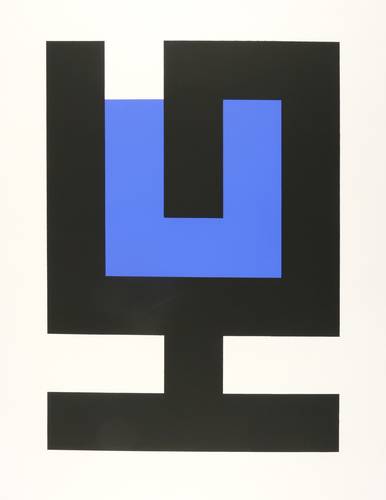 Glöckner, Hermann -  -  - Aufgerichtetes Monogramm (Der Kelch)