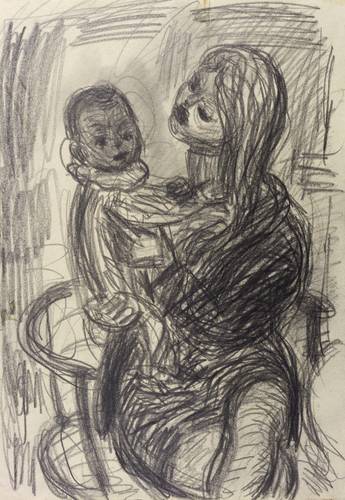 Graf, Peter -  -  - Mutter und Kind