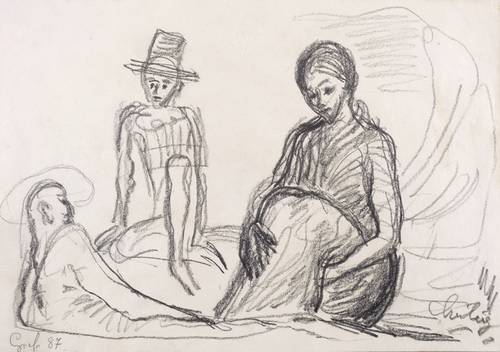 Graf, Peter -  -  - Drei Figuren