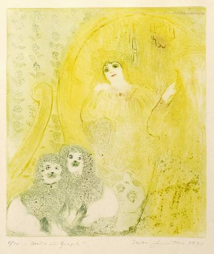 Günther, Herta -  -  - Braut im Spiegel (Braut vor dem Spiegel)