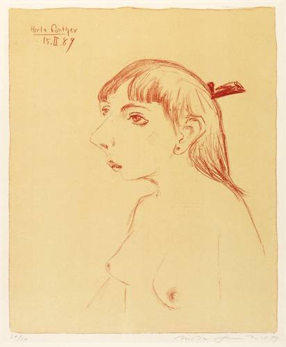 Günther, Herta -  -  - Mädchenakt