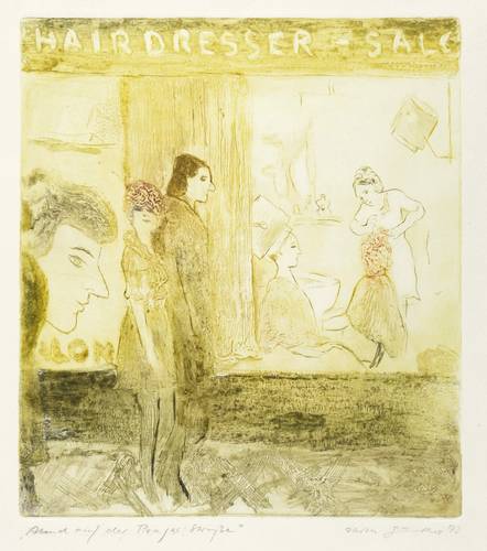 Günther, Herta -  -  - Abend auf der Prager Straße