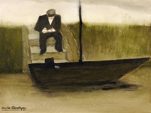 Günther, Herta -  -  - Fischerboot