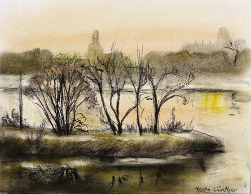 Günther, Herta -  -  - Elbzunge (Am Pieschener Hafen)