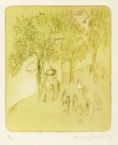 Günther, Herta -  -  - Herbstliche Straße