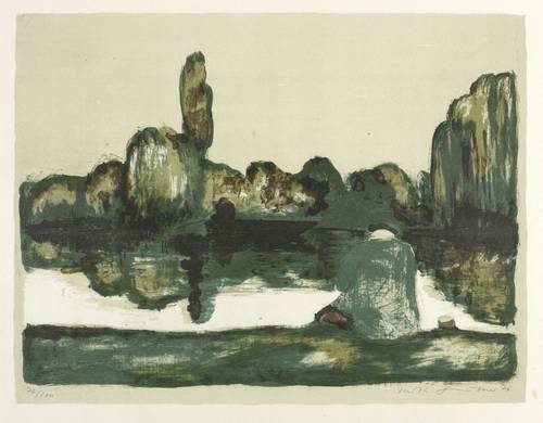 Günther, Herta -  -  - Zwei Angler