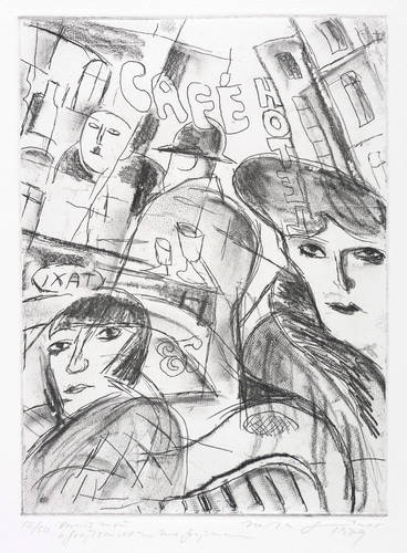 Günther, Herta -  -  - Großstadt (nach Uwe Greßmann)