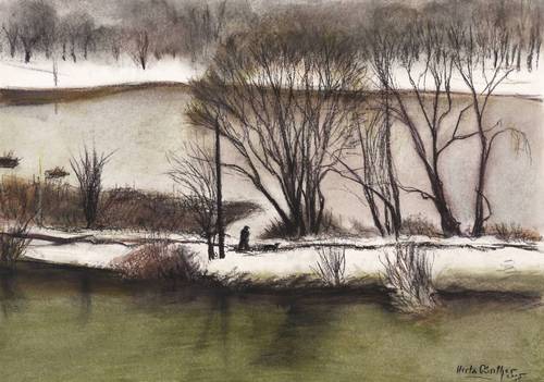 Günther, Herta -  -  - Mole, verschneit