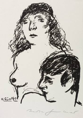 Günther, Herta -  -  - Junges Paar