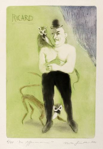 Günther, Herta -  -  - Ricard (Der Affenmann)