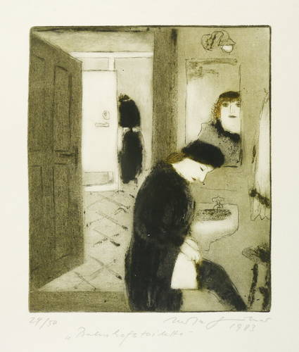 Günther, Herta -  -  - Bahnhofstoilette