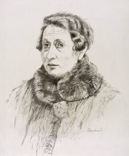 Hassebrauk, Ernst -  -  - Porträt Charlotte