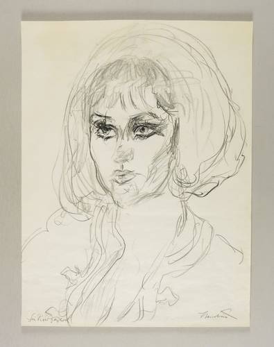 Hassebrauk, Ernst -  -  - Bildnis Rosemarie Böttger (I)